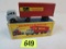 Vintage 1960's Matchbox #m-2 (major Pack) Articulated Freight Truck