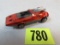 Vintage 1969 Hot Wheels Redline Pepping Bomb Orange