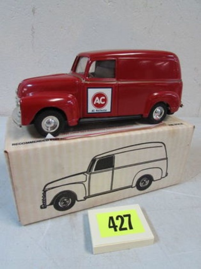 Ertl 1:25 Scale Ac Rochester 1950 Chevy Panel Van Diecast Bank