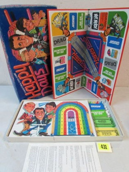Vintage 1976 Happy Days Board Game By Parker Bros.