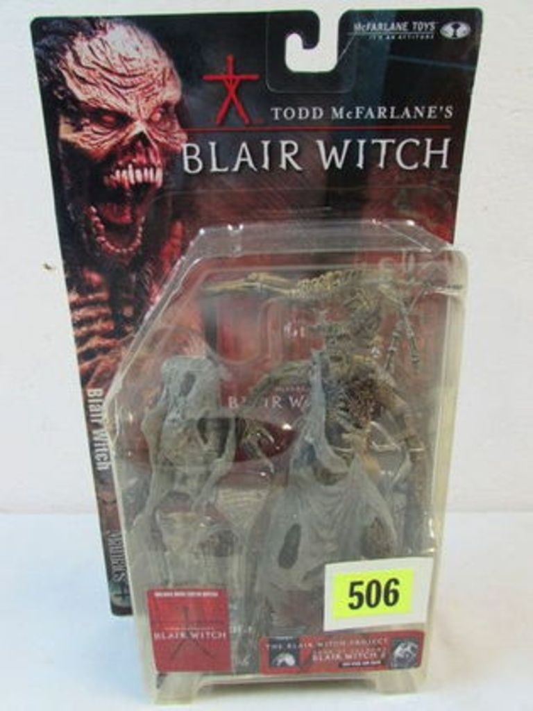 Mcfarlane Movie Maniacs Blair Witch Monster Moc | Art, Antiques &  Collectibles Toys Vintage & Antique Toys | Online Auctions | Proxibid
