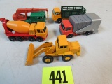 (5) Vintage 1960's Matchbox Lesney Diecast Cars