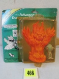 Vintage 1983 Ljn Dungeons & Dragons Fire Elemental Figure Sealed On Card