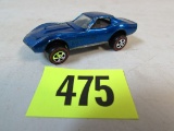 Vintage 1968 Hot Wheels Redline Custom Corvette Blue