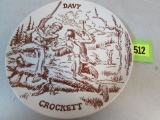 Antique Oxford China Co., Davy Crockett Dinner Plate 9