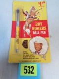 Vintage Roy Rogers Ball Ink Pen Sealed Moc