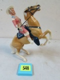 Vintage 1950's Hartland Annie Oakley Figure With Horse