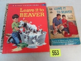 (2) Vintage 1950's/60's Leave It To Beaver Books