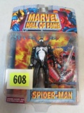 Vintage 1996 Toy Biz Marvel Hall Of Fame Black Costume Spiderman Figure