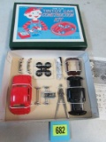 Japan Made Tin Toy Volkswagen Model Kit Mib