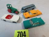 Lot (5) 1960's Matchbox Lesney Diecast Cars