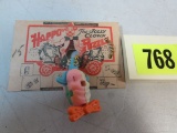 Vintage 1950's Happo The Clown Puzzle Keychain