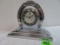 1930s Lux Clock Co. Good Luck Horseshoe Alarm Clock