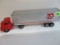 Vintage Smith Miller Red Owl Food Stores Pressed Steel Semi Truck with Trailer