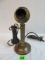 Antique Western Electric Brass Candlestick Telephone (Property of American Bell Telephone)