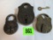 Lot of (3) Antique Lever Style Locks Inc. (1) With Key