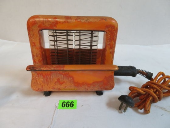 Antique Toast-Rite Ceramic Electric Toaster