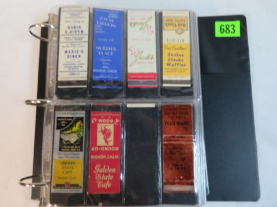 Collection of (200+) Vintage Restaurant and Lounge Advertising Matchbooks and Matchbook Covers