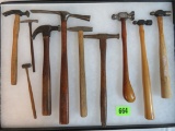 Lot of (10) Antique & Vintage Specialty Use Miniature Hammers