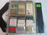 Collection of (200+) Vintage Christmas Advertising Matchbooks and Matchbook Covers