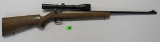 Excellent  Browning (Belgium) T-Bolt .22 w/ Vintage Weaver V9 Scope