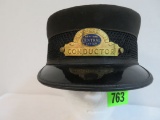 Original New York Central System Railroad Conductor Hat