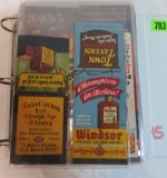 Collection of 350+ Vintage Advertising Matchbooks and Matchbook Covers Inc. Alcohol and Beer