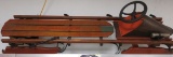 Outstanding Antique Fleetwing Bob 6 ft. Oak Sled