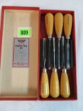 Vintage Miller's Falls (no. 108) Wood Carving Tool Set