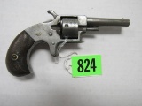 *Early Buffalo Bill Spur Trigger 7 Shot .22 Revolver