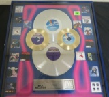 Framed 1984 MCA/Motown Records Presentation Award to Handlemann Co. Music Studio/ Brighton MI