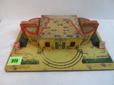 Antique Marx Tin Litho Grand Central Station