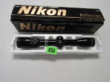 Excellent Nikon 2-7x32 Rifle Scope In Original Box