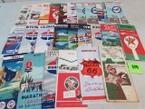 Lot (26) 1940's/50's Service/ Gas Station Road Maps