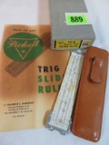 Vintage Pickett Trig Synchro-Scale Slide Rule in original box
