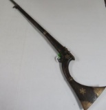 Early Ca. 1800s Middle Eastern or Arabic Black Powder Rifle