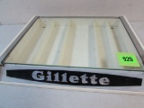 Antique Gillette Razors Store Display Showcase