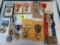 Case Lot Of Antique Medals Fraternal, Military, American Legion, Etc.