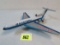 Vintage Japan Tin Friction Eastern Airline Boeing 727