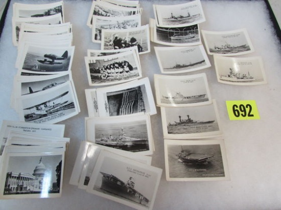 Collection (99) Vintage Ww2 Era Us Navy Photos 1.75 X 2.75"