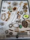 Excellent Case Lot Vintage Costume Jewelry