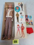 Vintage 1961 Barbie Ken Doll In Original Box