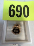 Vintage Phillips 66 Petroleum 10k Gold 5 Year Service Pin