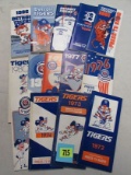 Collection (14) Detroit Tigers Media Guides 1972-1986