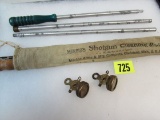 (2) Antique Marbles Compass + (2) Vintage Marbles Gun Cleaning Rods