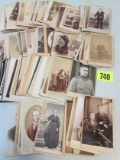 Huge Lot (100+) Antique Cdv Photos