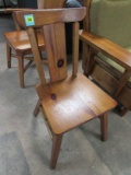 Vintage All Original. Signed Habitant Pine Chair