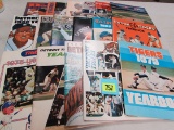 Lot (17) Vintage 1970's-2000's Detroit Tigers Yearbooks And Programs