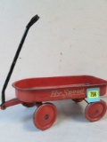 Antique Hy-speed Metal Toy Wagon 18