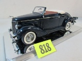 Franklin Mint 1:24 Diecast 1936 Ford Cabriolet